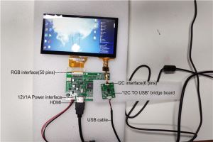 Layar Touch Aspberry Pi I2c .